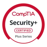CompTIA Security+ certification badge